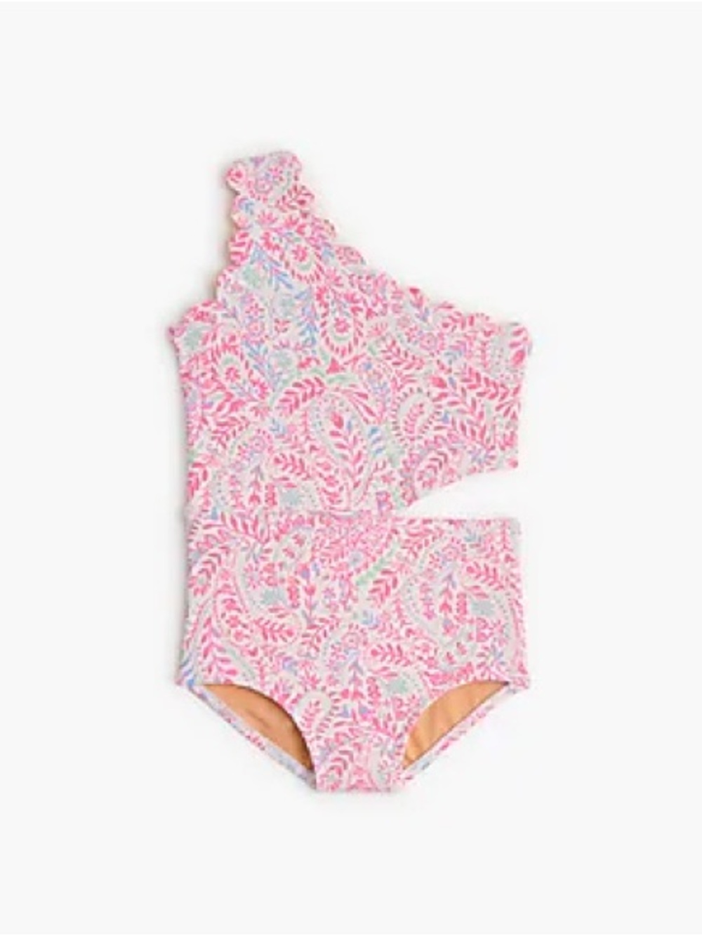 Crewcuts | Girls' l  scalloped one-piece swimsuit / Size 10